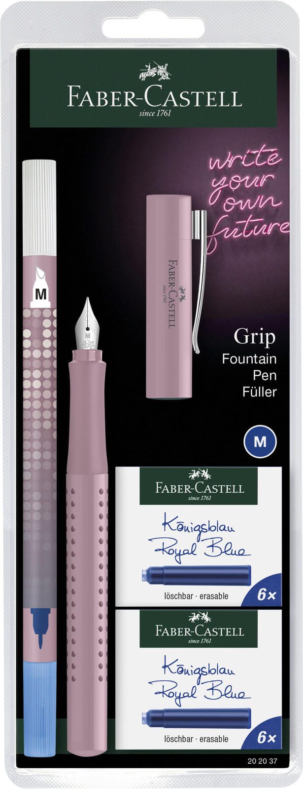 FABER-CASTELL Patronenfüller rosa FABER-CASTELL Patronenfüller rosa